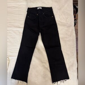 TRF Mid-Rise Flare Cropped Jean